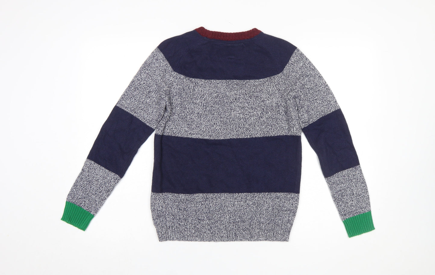 Boys UK Size 11-12 Years Mini Boden Blue Pullover Jumper