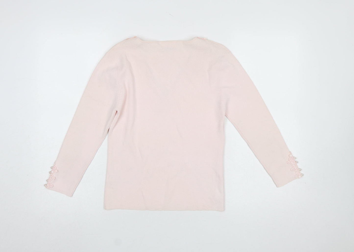 Womens UK Size 12 Wallis Pink Pullover Jumper