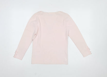 Womens UK Size 12 Wallis Pink Pullover Jumper
