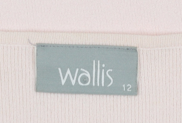 Womens UK Size 12 Wallis Pink Pullover Jumper