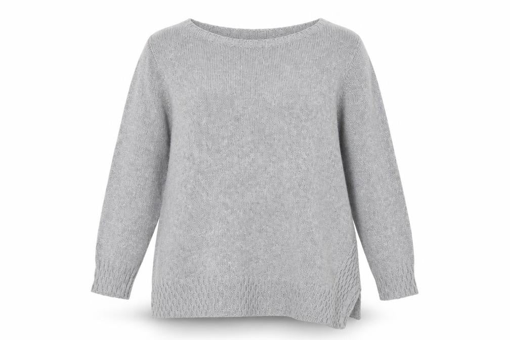 Womens UK Size 18 Marks and Spencer Grey Pullover Jumper