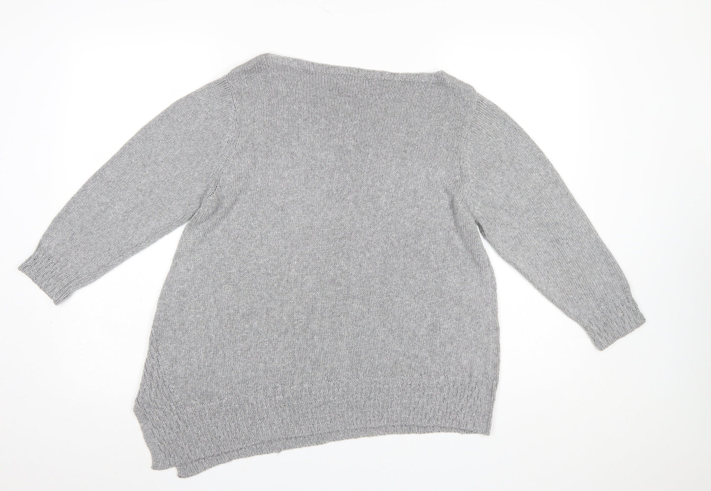 Womens UK Size 18 Marks and Spencer Grey Pullover Jumper
