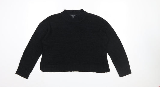 Womens UK Size M New Look Black Pullover Jumper