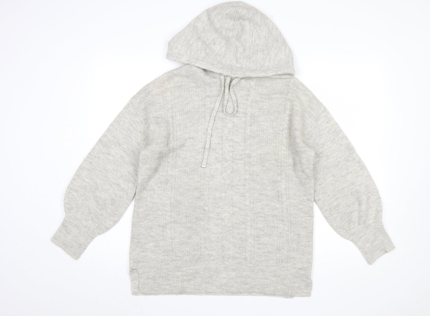 Womens UK Size S Monsoon Grey Pullover Jumper