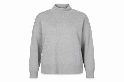 Womens UK Size L New Look Grey Pullover Jumper