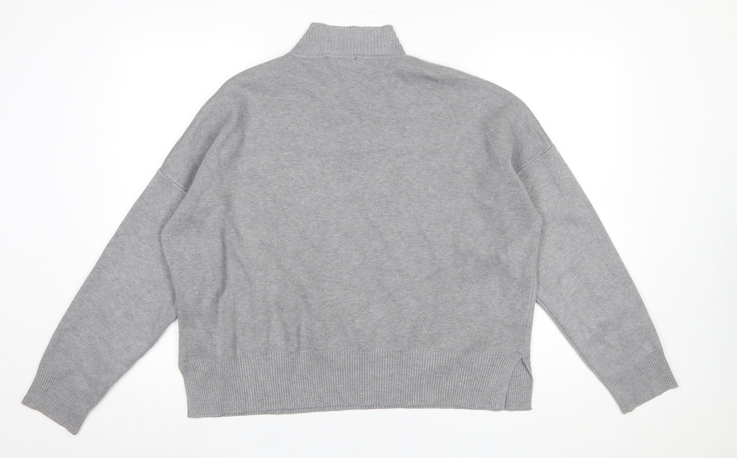 Womens UK Size L New Look Grey Pullover Jumper
