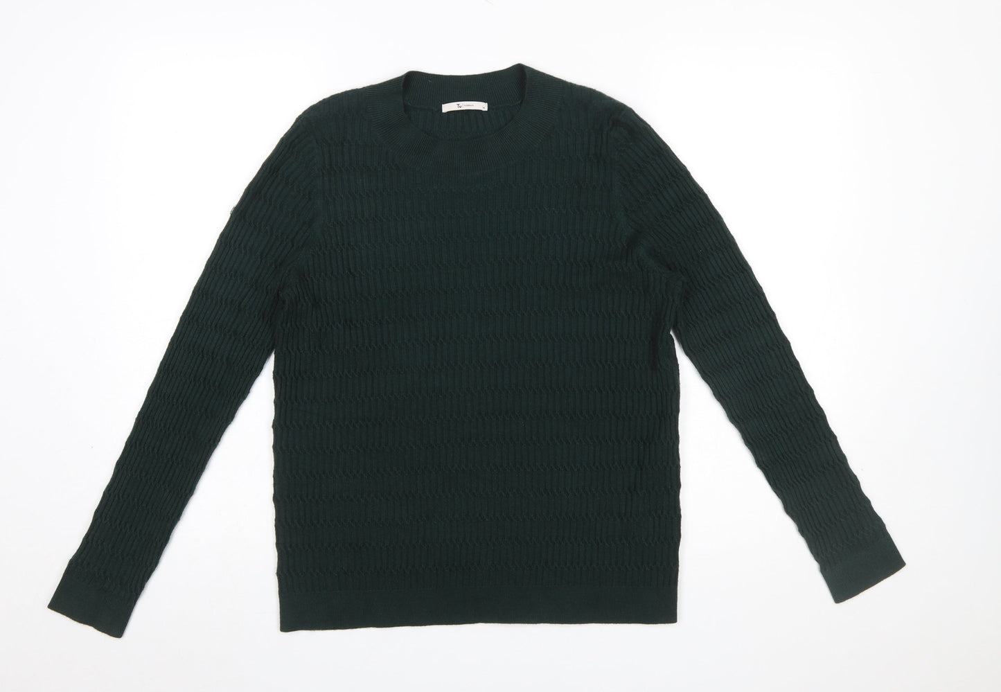Womens UK Size 14 TU Green Pullover Jumper