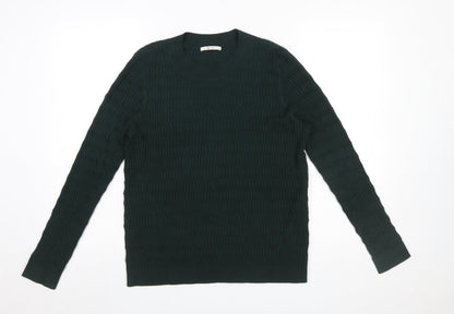 Womens UK Size 14 TU Green Pullover Jumper