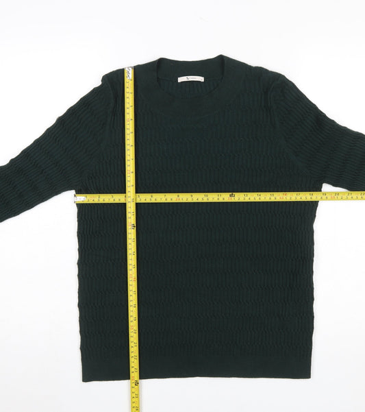 Womens UK Size 14 TU Green Pullover Jumper