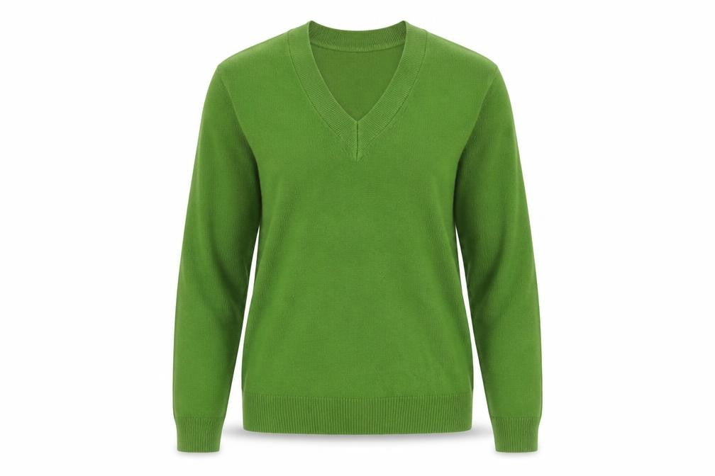 Womens UK Size XS Marks and Spencer Green Pullover Jumper