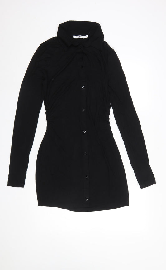 Womens UK Size L NA-KD Shirt Dress