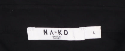 Womens UK Size L NA-KD Shirt Dress
