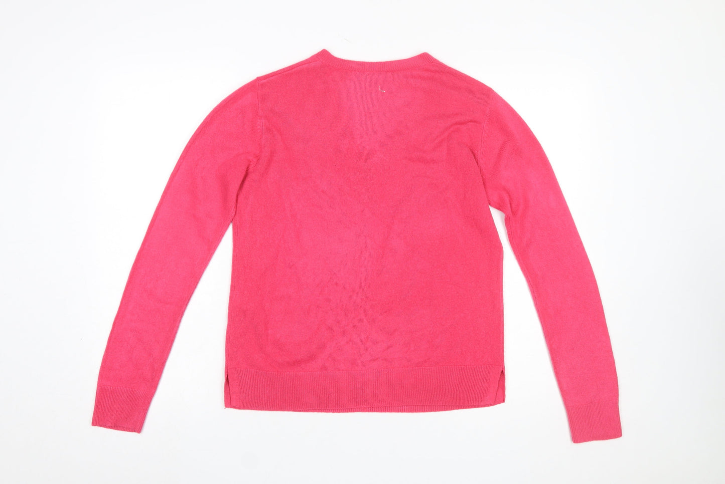 Womens UK Size 10 Marks and Spencer Pink Pullover Jumper