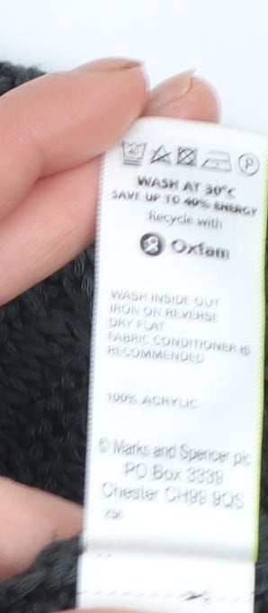 Womens UK Size S Marks and Spencer Grey Cardigan Jumper