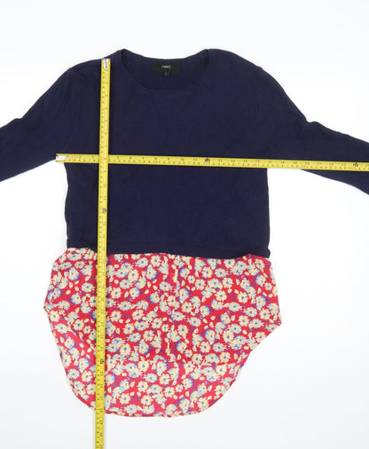 Womens UK Size 6 NEXT Blue Pullover Jumper