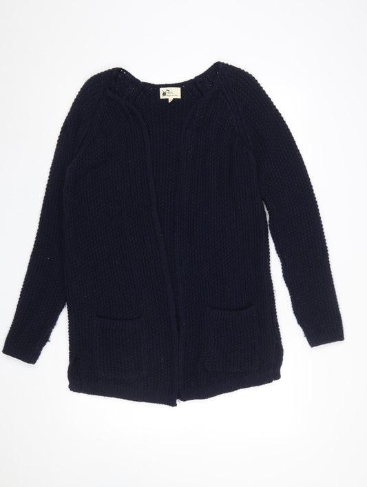 Womens UK Size M NEXT Blue Cardigan Jumper
