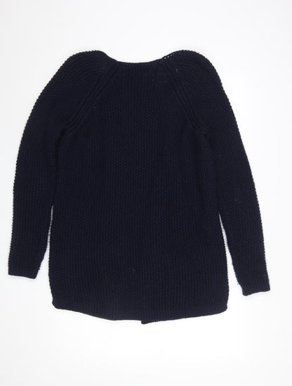 Womens UK Size M NEXT Blue Cardigan Jumper