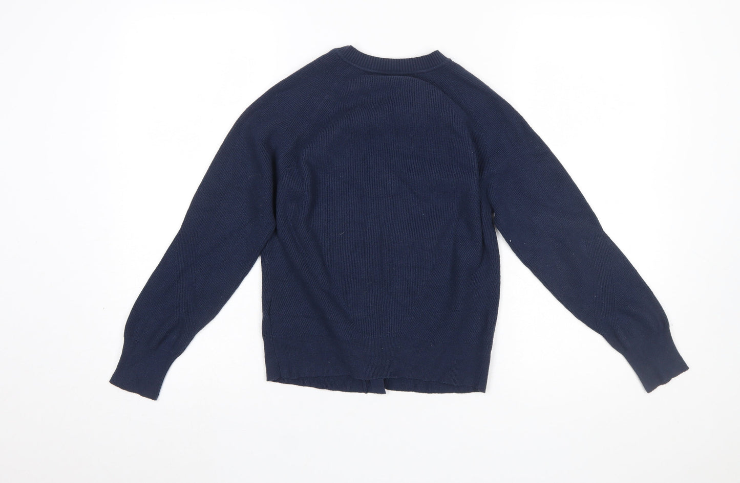 Womens UK Size 10 Marks and Spencer Blue Cardigan Jumper