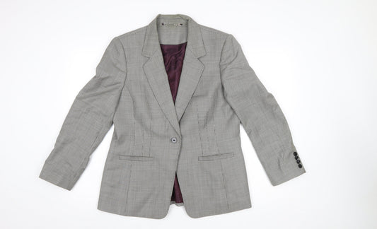 Womens UK Size 16 Austin Reed Regular Grey Blazer