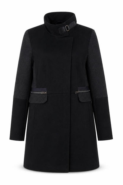 Womens UK Size 14 NEXT Black Overcoat