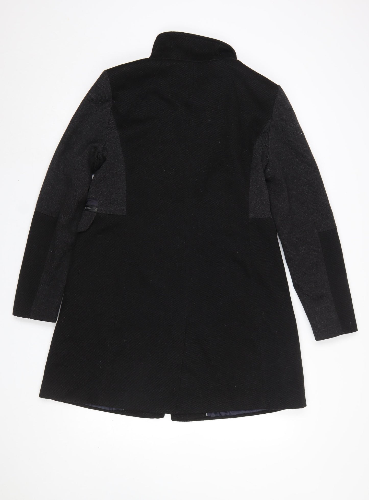 Womens UK Size 14 NEXT Black Overcoat