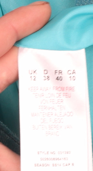 Womens UK Size 12 Eastex Regular Blue Suit Jacket