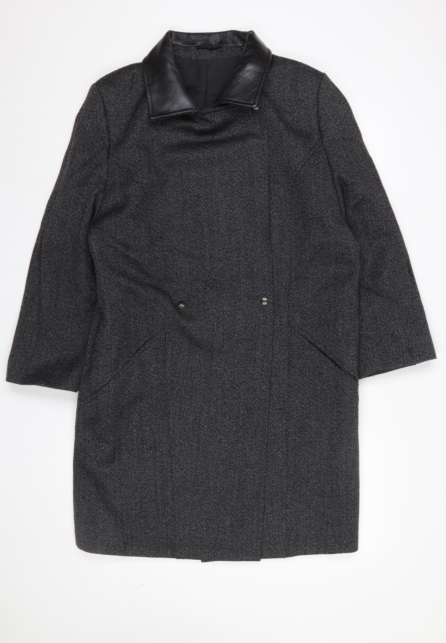 Womens UK Size 12 NEXT Grey Overcoat
