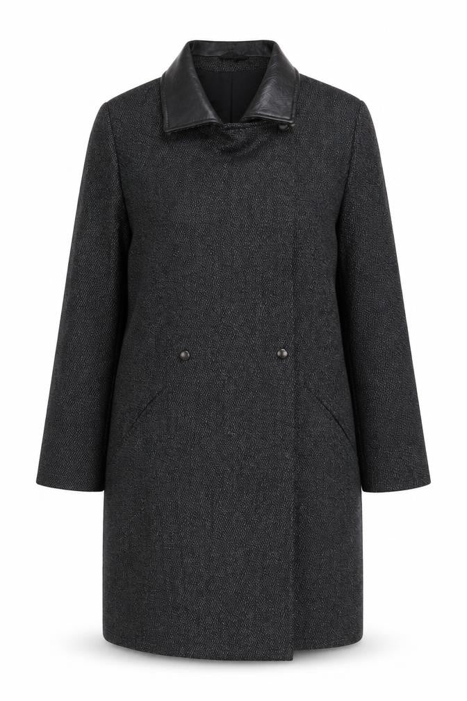 Womens UK Size 12 NEXT Grey Overcoat