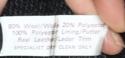 Womens UK Size 12 NEXT Grey Overcoat