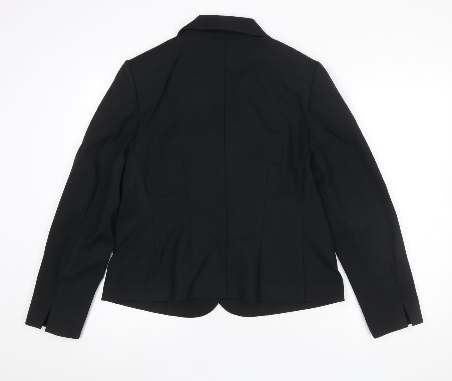 Womens UK Size 14 Marks and Spencer Regular Black Suit Jacket