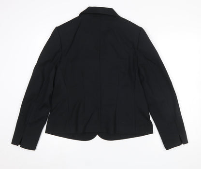 Womens UK Size 14 Marks and Spencer Regular Black Suit Jacket