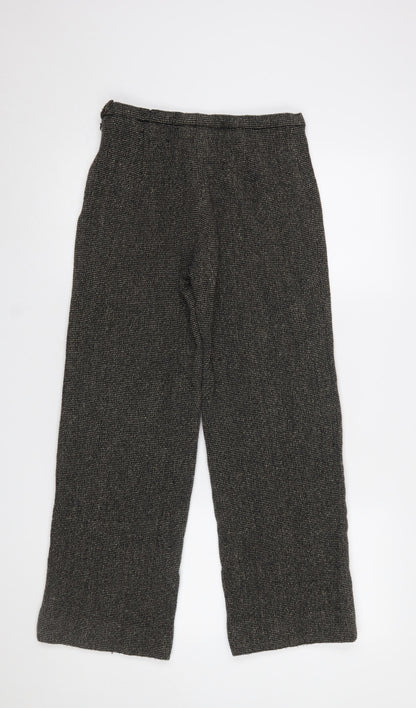 Womens UK Size 12 MaxMara Regular Fit Business Casual Workwear Grey Trousers