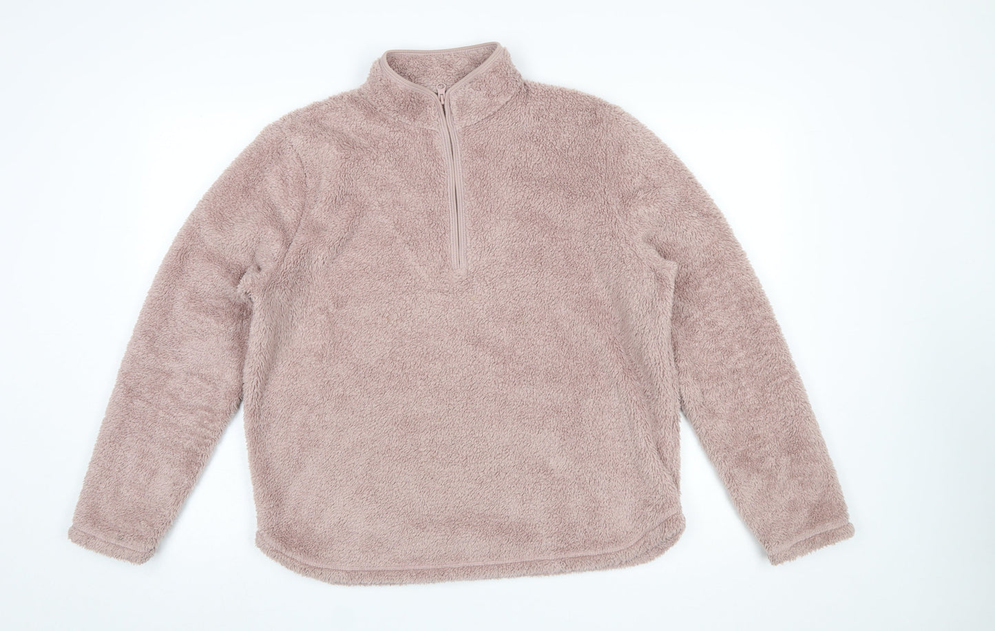 Womens UK Size M H&M Beige Pullover Sweatshirt