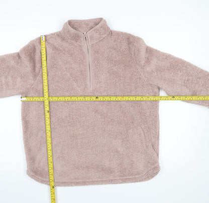Womens UK Size M H&M Beige Pullover Sweatshirt