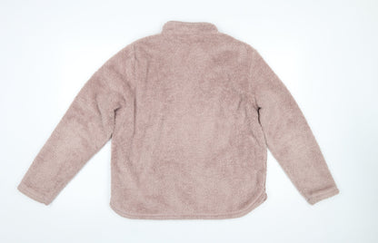 Womens UK Size M H&M Beige Pullover Sweatshirt