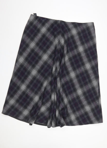 Womens UK Size 20 Marks and Spencer A-Line Twill Skirt