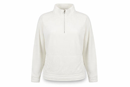 Womens UK Size M Weird Fish Ivory Pullover Sweatshirt