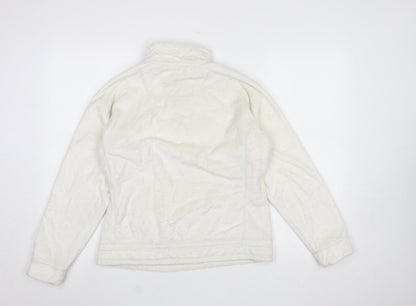 Womens UK Size M Weird Fish Ivory Pullover Sweatshirt