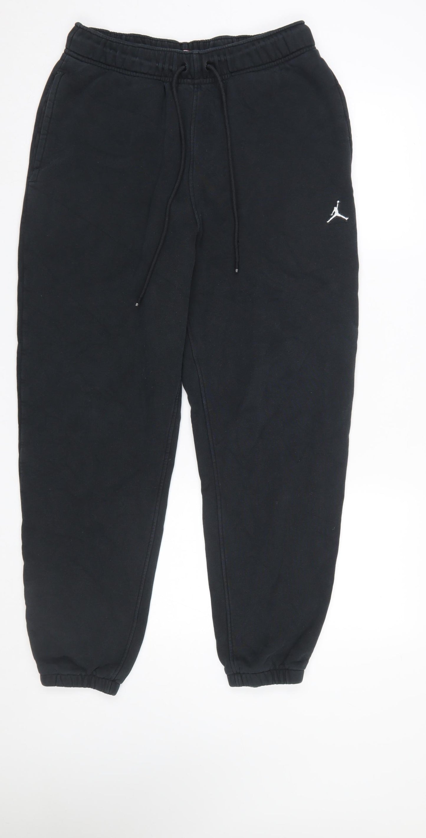Mens UK Size M Jordan Regular Fit Jogger Black Trousers