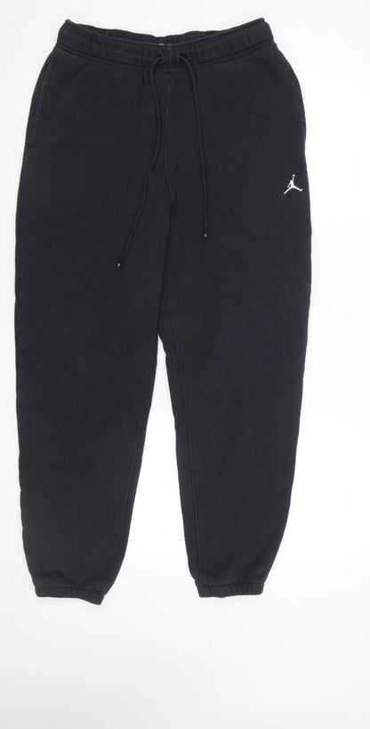 Mens UK Size M Jordan Regular Fit Jogger Black Trousers
