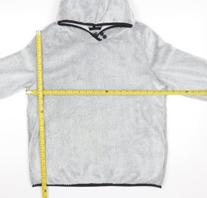 Womens UK Size 12 Crane Grey Pullover Hoodie