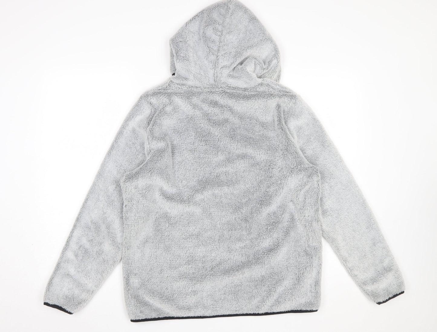 Womens UK Size 12 Crane Grey Pullover Hoodie