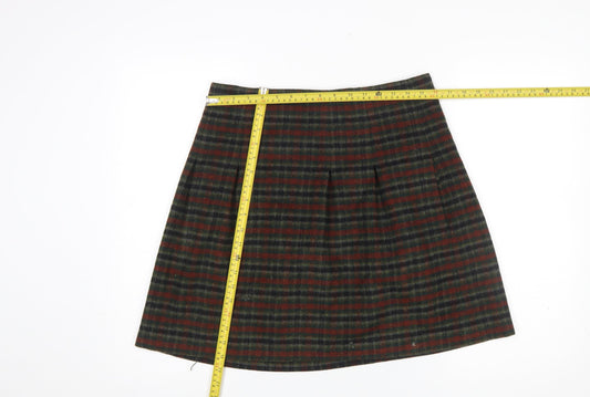 Womens UK Size 10 Jigsaw A-Line Tweed Skirt
