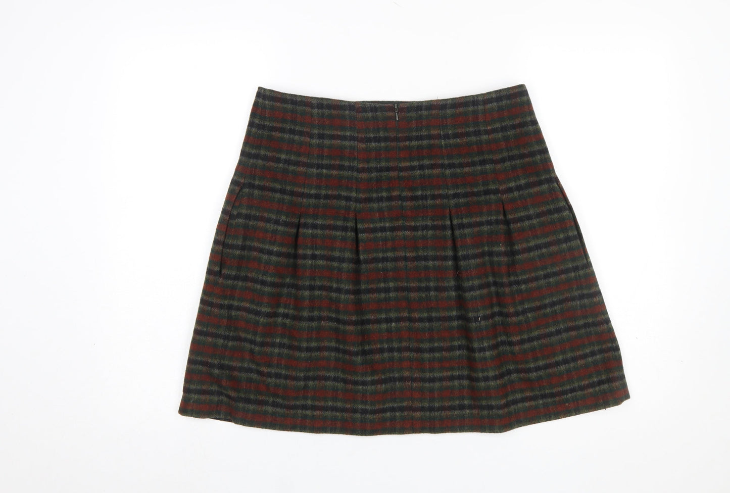 Womens UK Size 10 Jigsaw A-Line Tweed Skirt