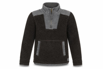 FatFace Men’s Brown Fleece 1/4 Zip Pullover Sweatshirt Size S