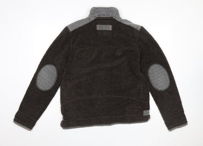 Mens UK Size S Fat Face Brown Pullover Sweatshirt
