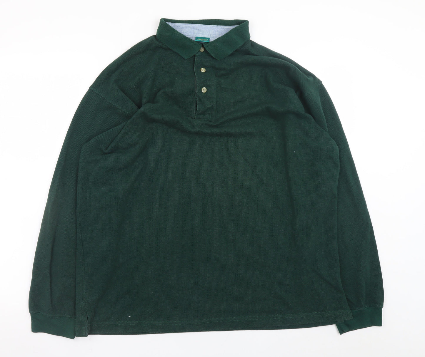 Mens UK Size L Canda Cotton Blend Polo Shirt