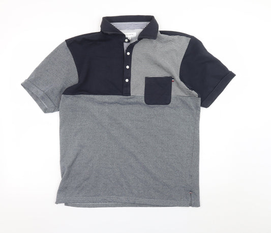 Mens UK Size XL THE SHOP TK Cotton Blend Polo Shirt