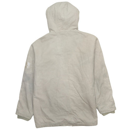 Mens UK Size L Quiksilver Beige Parka Coat