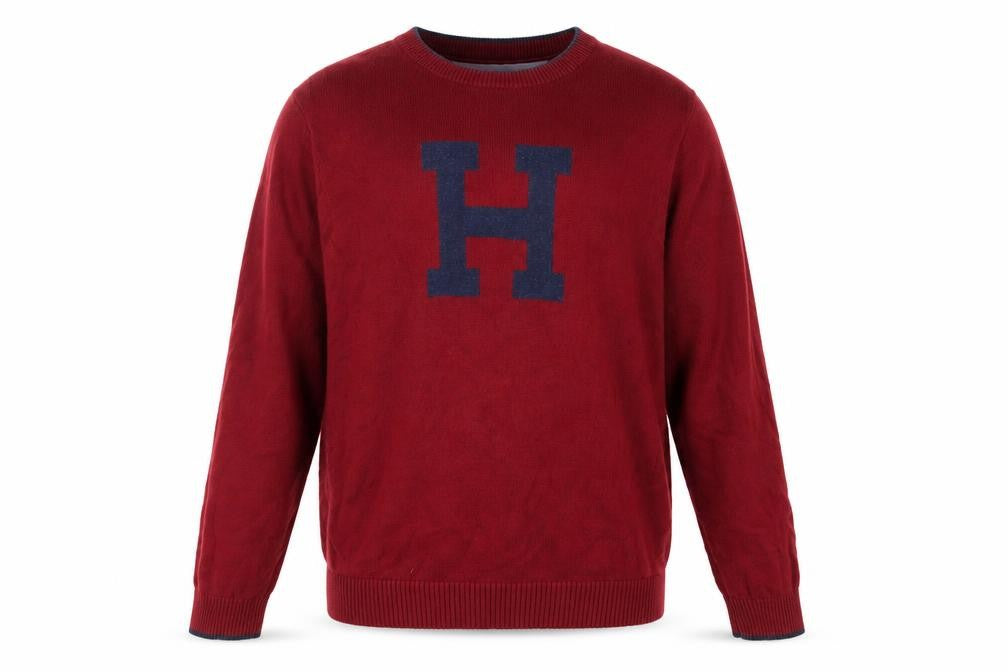 Mens UK Size 2XL Tommy Hilfiger Red Pullover Jumper